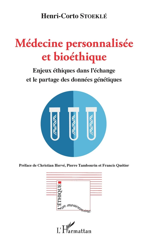 Médecine personnalisée et bioéthique - Henri Corto STOEKLE - Editions L'Harmattan