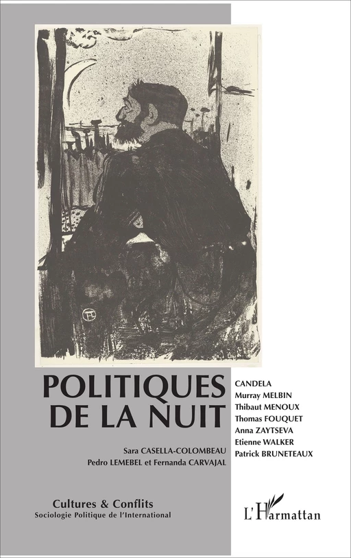 Politiques de la nuit - Fernanda Carvajal, Pedro Lemebel, Sara Casella-Combeau - Editions L'Harmattan