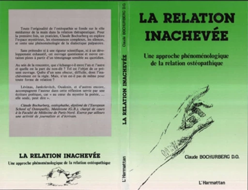 La relation inachevée - Claude Bochurberg - Editions L'Harmattan