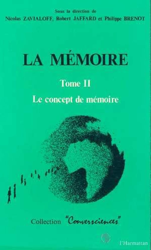 La Mémoire - Philippe Brenot - Editions L'Harmattan