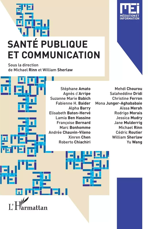 Santé publique et communication - Michael Rinn, William Sherlaw - Editions L'Harmattan