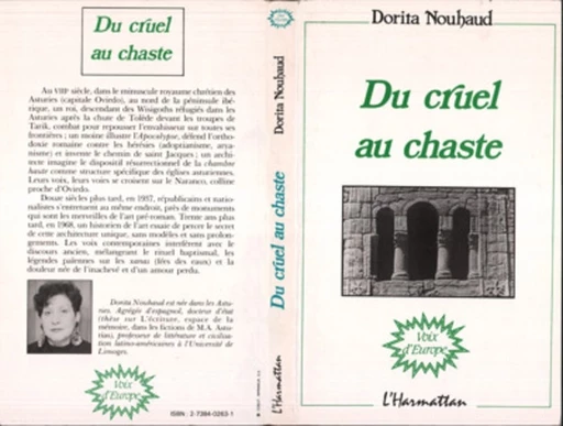 Du cruel au chaste - Dorita Nouhaud - Editions L'Harmattan