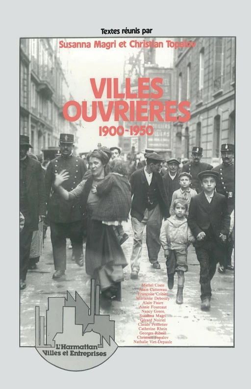 Villes ouvrières -  - Editions L'Harmattan