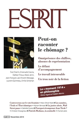 Esprit novembre 2014 - Peut-on raconter le chômage