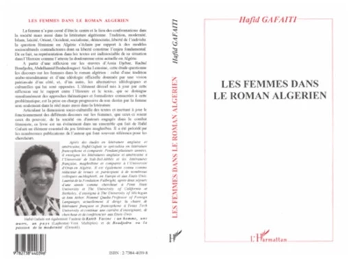 Les femmes dans le roman algérien - Hafid Gafaiti - Editions L'Harmattan