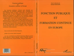 Fonction publique et formation continue en Europe