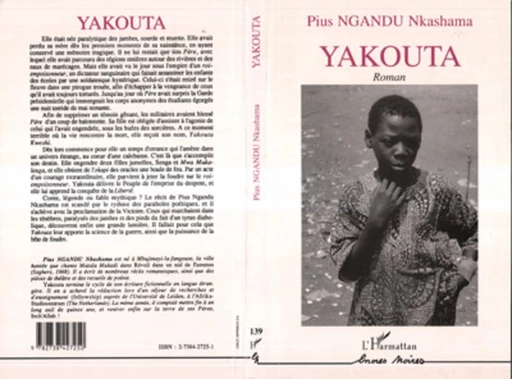 Yakouta - Pius Nkashama Ngandu - Editions L'Harmattan