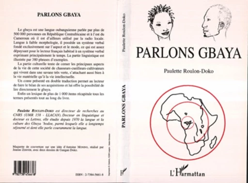 Parlons Gbaya - Paulette Roulon-Doko - Editions L'Harmattan