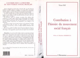 Contribution à l'histoire du mouvement social français