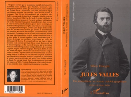 Jules Vallès - Silvia Disegni - Editions L'Harmattan