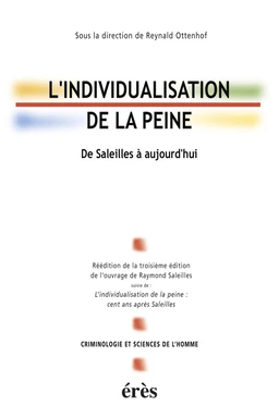 L'individualisation de la peine