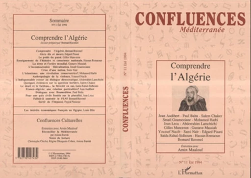 Comprendre l'Algérie - Bernard Ravenel - Editions L'Harmattan