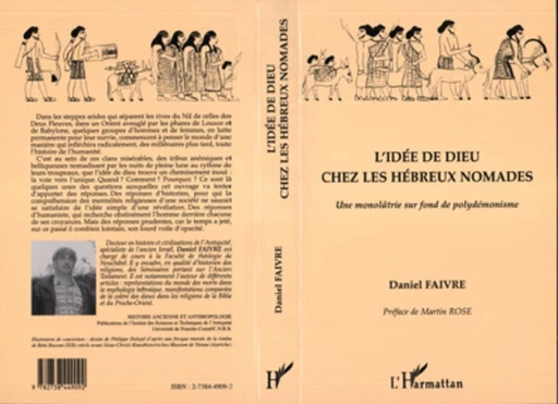 L'idée de Dieu chez les Hébreux nomades - Daniel Faivre - Editions L'Harmattan