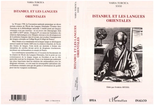 Istanbul et les langues orientales - Frédéric Hitzel - Editions L'Harmattan