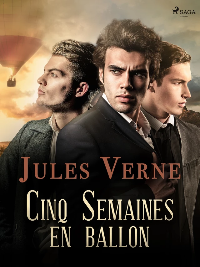 Cinq Semaines en ballon - Jules Verne - Saga Egmont French