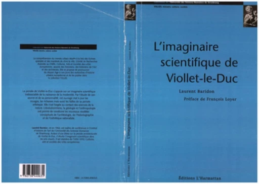 Imaginaire scientifique de Viollet-le-Duc - Laurent Baridon - Editions L'Harmattan