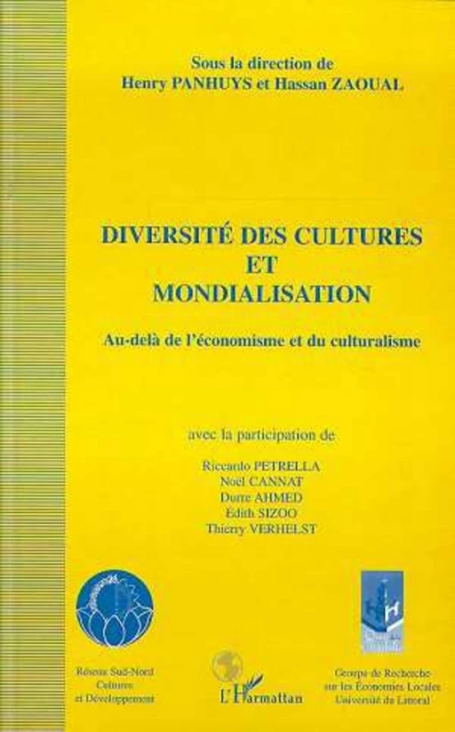 DIVERSITE DES CULTURES ET MONDIALISATION - Hassan Zaoual - Editions L'Harmattan