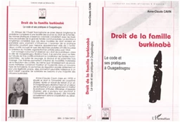 DROIT DE LA FAMILLE BURKINABÉ