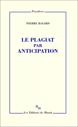 Le Plagiat par anticipation