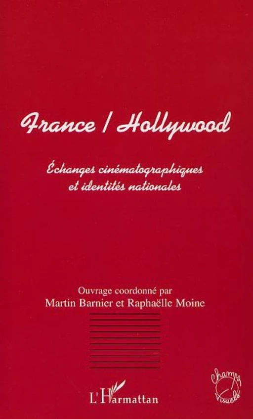 FRANCE/HOLLYWOOD -  - Editions L'Harmattan