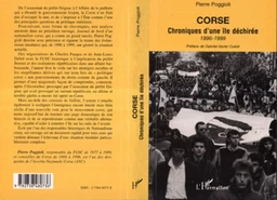 CORSE CHRONIQUE D'UNE ÎLE DÉCHIRÉE 1996-1999