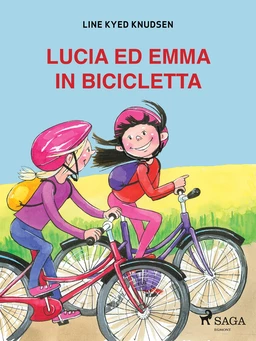 Lucia ed Emma in bicicletta