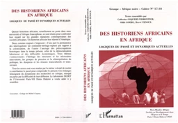 Des Historiens Africains en Afrique