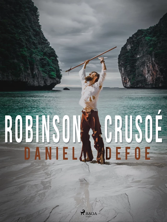 Robinson Crusoé - Daniel Defoe - Saga Egmont French