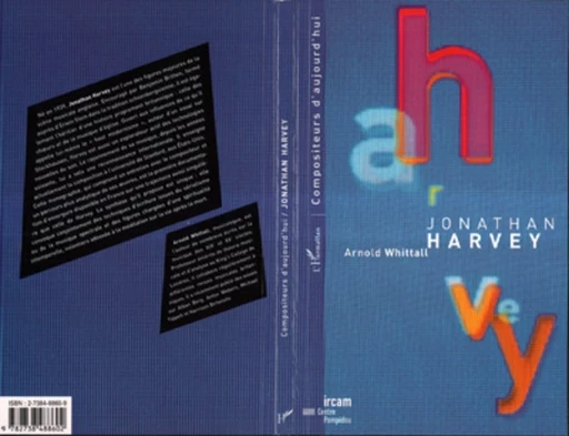 Jonathan Harvey - Arnold Whittall - Editions L'Harmattan