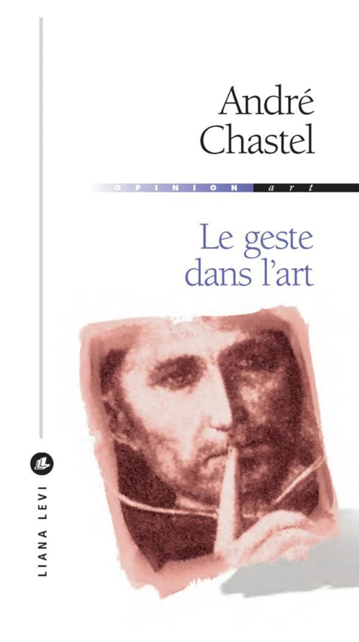 Le geste dans l'art - André Chastel - LIANA LEVI