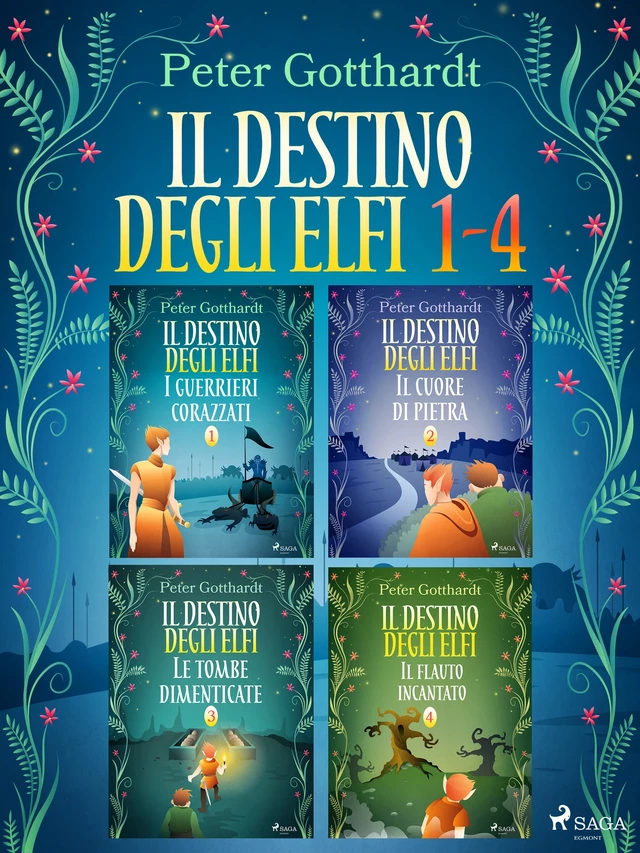 Il destino degli Elfi 1-4 - Peter Gotthardt - Saga Egmont International