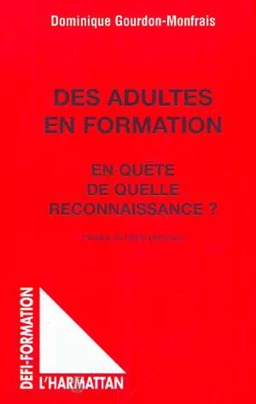 DES ADULTES EN FORMATION