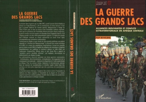 LA GUERRE DES GRANDS LACS -  Reyntjens filip - Editions L'Harmattan