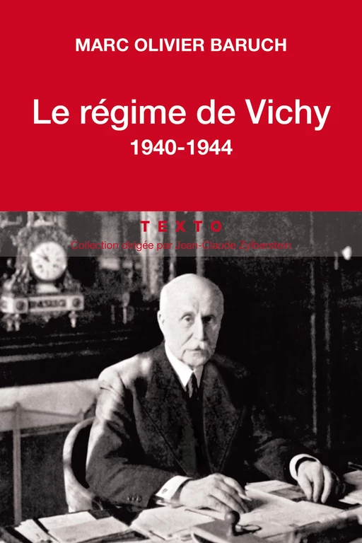 Le régime de Vichy - Marc-Olivier Baruch - Tallandier