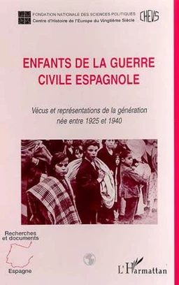 ENFANTS DE LA GUERRE CIVILE ESPAGNOLE