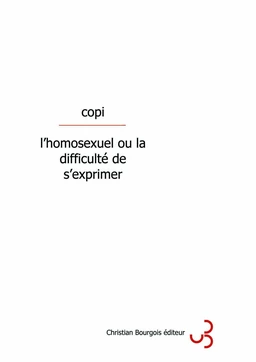 L'homosexuel ou la difficulté de s'exprimer