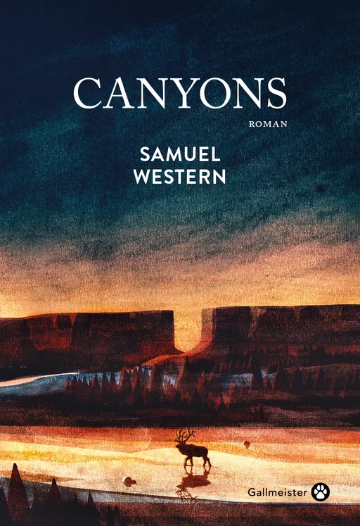 Canyons - Samuel Western - Editions Gallmeister