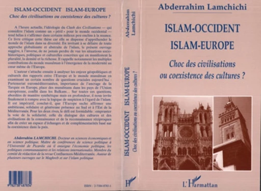 ISLAM-OCCIDENT ISLAM-EUROPE - Abderrahim Lamchichi - Editions L'Harmattan