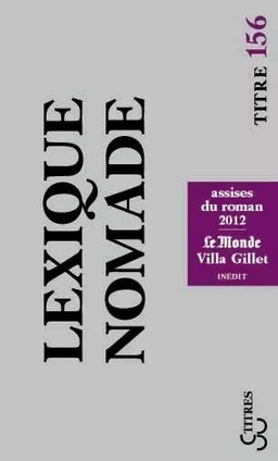 Lexique nomade 2012