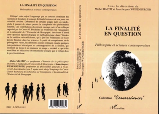 LA FINALITÉ EN QUESTION -  - Editions L'Harmattan