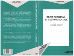 DROIT DU TRAVAIL ET CULTURE SOCIALE