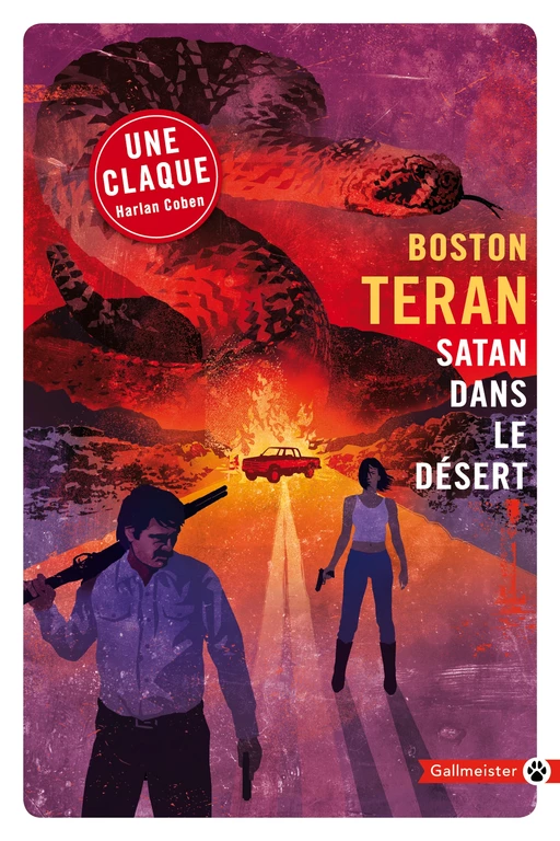 Satan dans le désert - Boston Teran - Editions Gallmeister