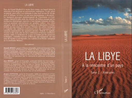 LA LIBYE - Danielle Bisson, Jean Bisson, Jacques Fontaine - Editions L'Harmattan