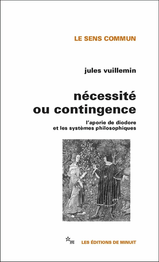 Nécessité ou contingence - Jules Vuillemin - Minuit