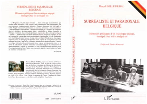 Surréaliste et paradoxale Belgique - Marcel BOLLE DE BAL - Editions L'Harmattan