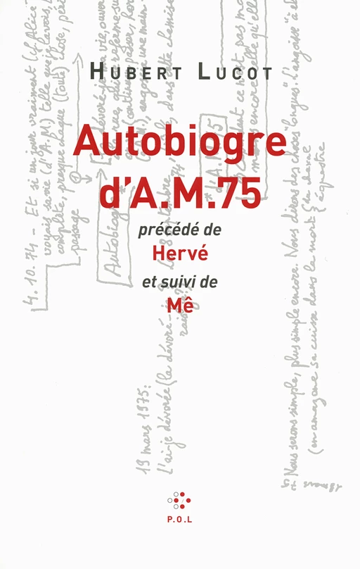 Autobiogre d'AM 75 (poche) - Hubert Lucot - POL Editeur