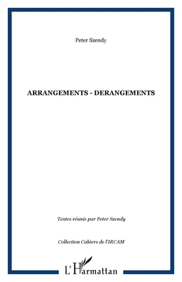 ARRANGEMENTS - DERANGEMENTS