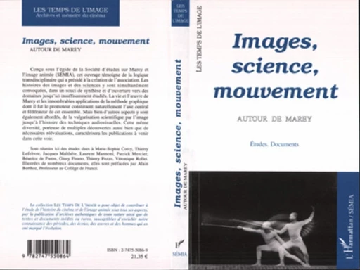 Images, sciences, mouvement -  - Editions L'Harmattan