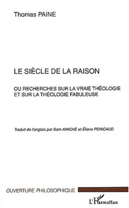 Le siècle de la raison