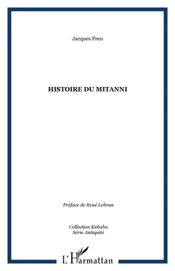 HISTOIRE DU MITANNI